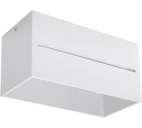 Sollux Lighting Lobo Maxi plafonnier 2x40 W blanc SL.0383
