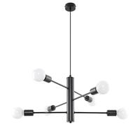 Sollux lighting Lustre Duomo 6 - Noir
