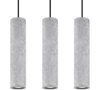 Sollux Lighting Luvo lampe suspendue 3x40 W gris/cendre SL.0655
