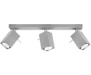 Sollux Lighting Merida plafonnier 3x40 W gris SL.0457