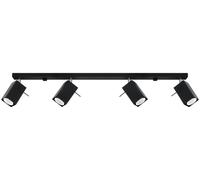 Sollux Lighting Merida plafonnier 4x40 W noir SL.0459