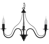 Sollux Lighting Minerwa lampe suspendue 3x40 W noir SL.0217