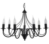 Sollux Lighting Minerwa lampe suspendue x40 W noir SL.0219
