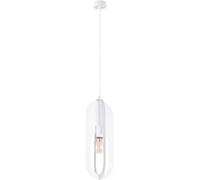 SOLLUX lighting - Suspension Luminaire Nicus - Plafonnier - Suspension Élégante - Longue Durée de Vie - Design Attrayant - Matériau Acier - E27, 1x max 15W LED, ~230V, 50Hz - Blanc