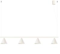 Sollux Lighting Nox lampe suspendue 4x10 W beige SL.2554