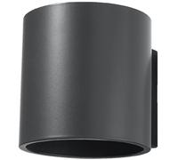 Sollux Lighting Or pplique murale 1x40 W anthracite SL.0566