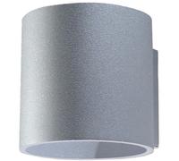 Sollux Lighting Or pplique murale 1x40 W gris SL.0049
