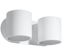 Sollux Lighting Or pplique murale 2x40 W blanc SL.0659