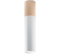 Sollux Lighting Pablo plafonnier 1x40 W blanc-bois SL.0631
