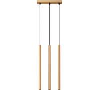 Sollux Lighting Pastelo lampe suspendue 3x8 W noir-doré SL.1171