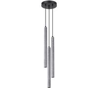 Sollux Lighting Pastelo lampe suspendue 3x8 W noir-gris/cendre SL.1273