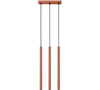 Sollux Lighting Pastelo lampe suspendue 3x8 W rouge SL.1526