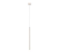 SOLLUX lighting PASTELO Lampe suspendue moderne - Luminaire polyvalent - G9, max 8W LED, ~230V, 50Hz, IP20 - Ampoule non incluse - 1x Source de lumière - 8x8x114cm, Beige