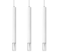 SOLLUX lighting Pendentif Light Wezyr 3 Blanc L: 60, B: 450, H: 1200, G9 / 40W, Dimmable