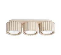 SOLLUX lighting Plafond beige AURA 3 Gx53