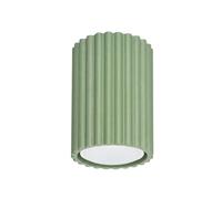 SOLLUX lighting Plafond KARBON 10 vert sauge