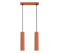 Sollux lighting Plafonnier Karbon 2 - Rouge