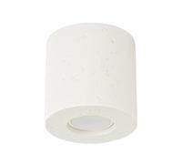 Spot plafond indus rond béton beige GU10 10W Orbis