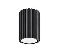 Sollux Lighting Plafonnier Karbon SL.1568 – 1x10 W dimmable – Aluminium, noir
