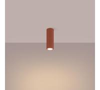 Sollux Lighting Karbon plafonnier 1x10 W rouge SL.1626