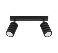 Sollux Lighting Plafonnier Karbon SL.1580 1x10 W LED Noir