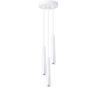 Sollux Lighting Prysm lampe suspendue 3x8 W blanc SL.1398