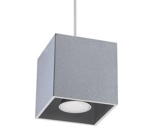 Sollux Lighting Quad lampe suspendue 1x40 W gris/cendre SL.0061