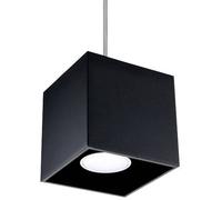 Sollux Lighting Quad lampe suspendue 1x40 W noir SL.0060