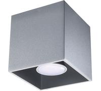 Sollux Lighting Quad plafonnier 1x40 W gris SL.0024