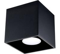 Sollux Lighting Quad plafonnier 1x40 W noir SL.0022