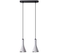 Sollux Lighting Rea lampe suspendue 2x12 W noir-gris/cendre SL.1224