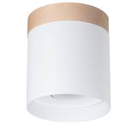 Sollux Lighting Rif plafonnier 1x10 W blanc-bois SL.1348