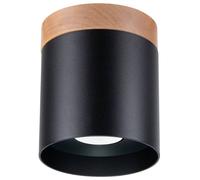 Sollux Lighting Rif plafonnier 1x10 W noir-bois SL.1349