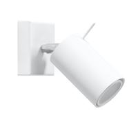 Sollux Lighting – Applique murale Ring SL.0087 – 1x40 W GU10 Blanc