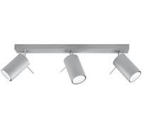 Sollux Lighting Ring plafonnier 3x40 W gris SL.0451