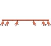 Sollux Lighting Ring plafonnier 6x10 W rouge SL.1511