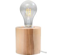 Sollux Lighting Salgado lampe de bureau 1x60 W bois SL.0674