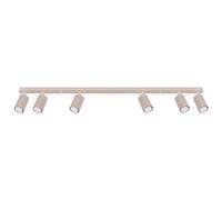 Sollux lighting Spot plafond 6 lampes - Beige