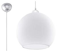 Sollux Lighting Ball lampe suspendue 1x60 W blanc SL.0256