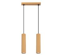 Sollux lighting Suspension Karbon 2 spots GU10 - Or
