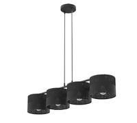 Sollux lighting Suspension Karbon 4 - Noir
