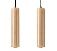 Sollux lighting Suspension Lino 2 - Bois clair