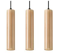 Sollux lighting Suspension Lino 3 - Bois clair