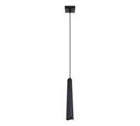 SOLLUX lighting - Suspension Luminaire PRYSM - Luminaire Décoratif - Lampe LED - Faible Consommation Énergétique - G9, 1x max 8W LED, ~230V, 50Hz, IP20 - Noir - 8x8x120cm