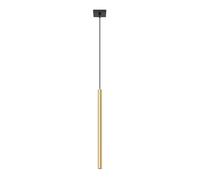 SOLLUX lighting Suspension, plafonnier, acier, 1 flamme, ampoule LED, 3000K, or brillant, Brill