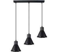 Sollux Lighting Tazila lampe suspendue 3x60 W noir SL.0990