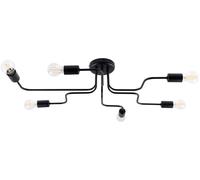 Sollux Lighting Vector plafonnier 6x15 W noir SL.1447