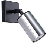 Sollux Lighting Winx applique murale 1x10 W noir-chrome SL.1366