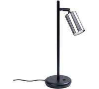 Sollux Lighting Winx lampe de bureau 1x10 W noir-chrome SL.1373