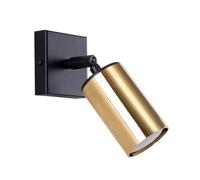 Sollux Lighting Winx applique murale 1x10 W noir-doré SL.1382